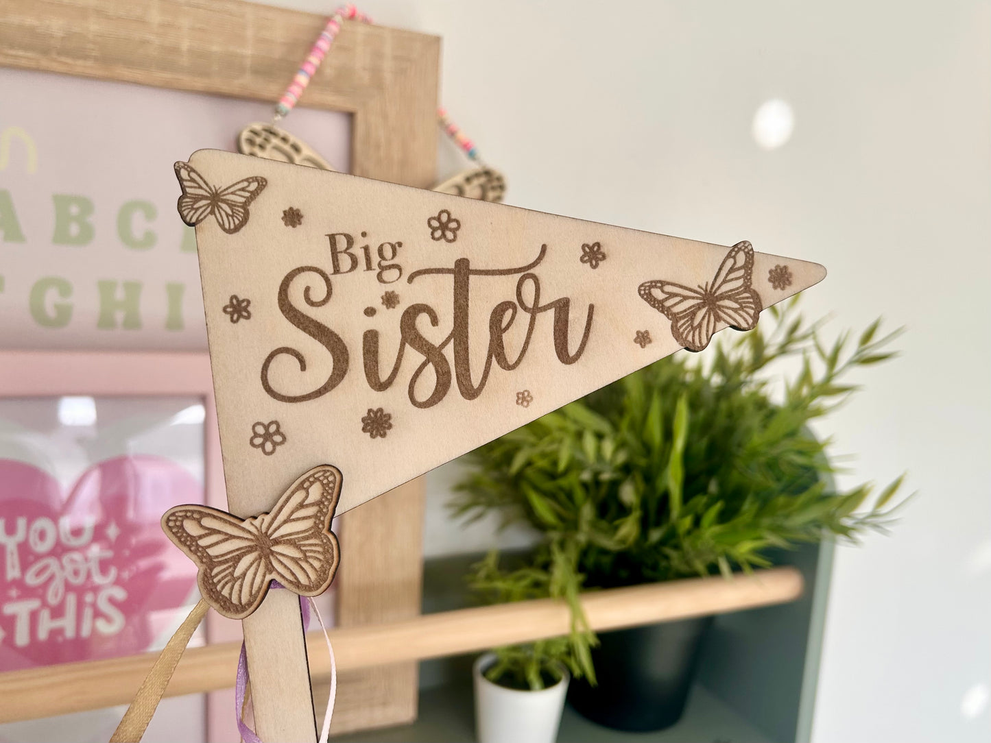 Sister Butterfly Flag