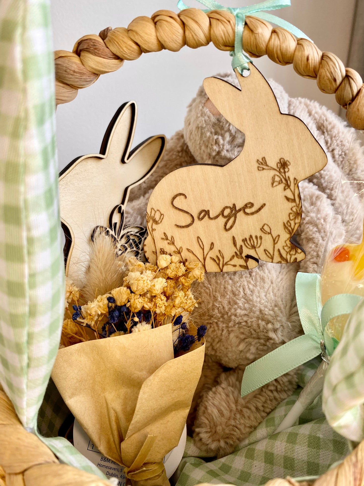Personalised Rabbit Tag