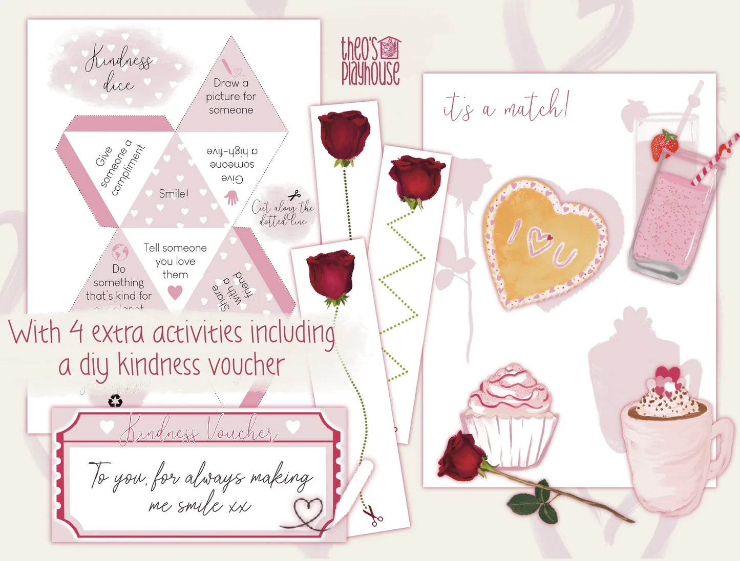 Cupid Cafe Valentines Digital Download