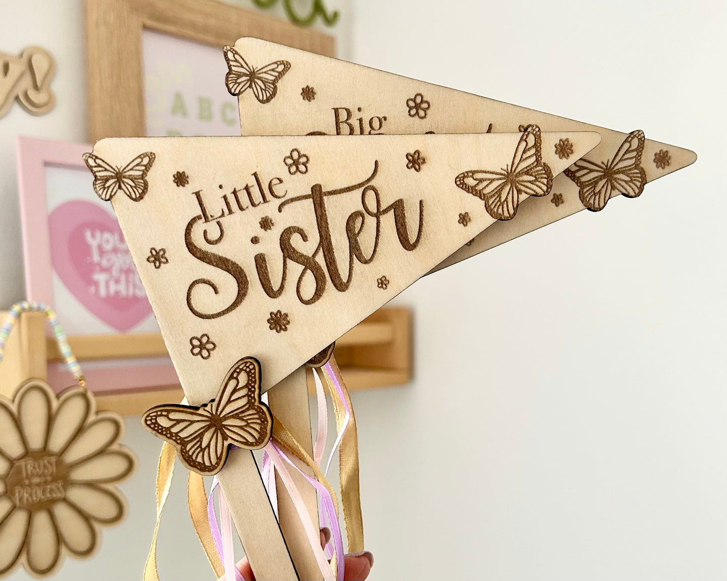 Sister Butterfly Flag
