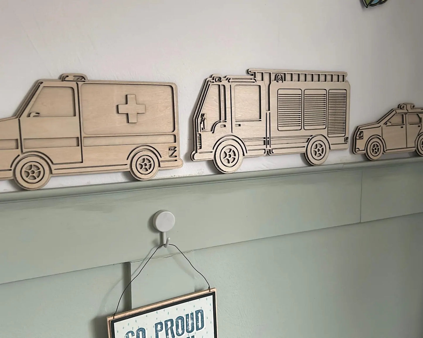 Set of 3 Emergency Vehicles