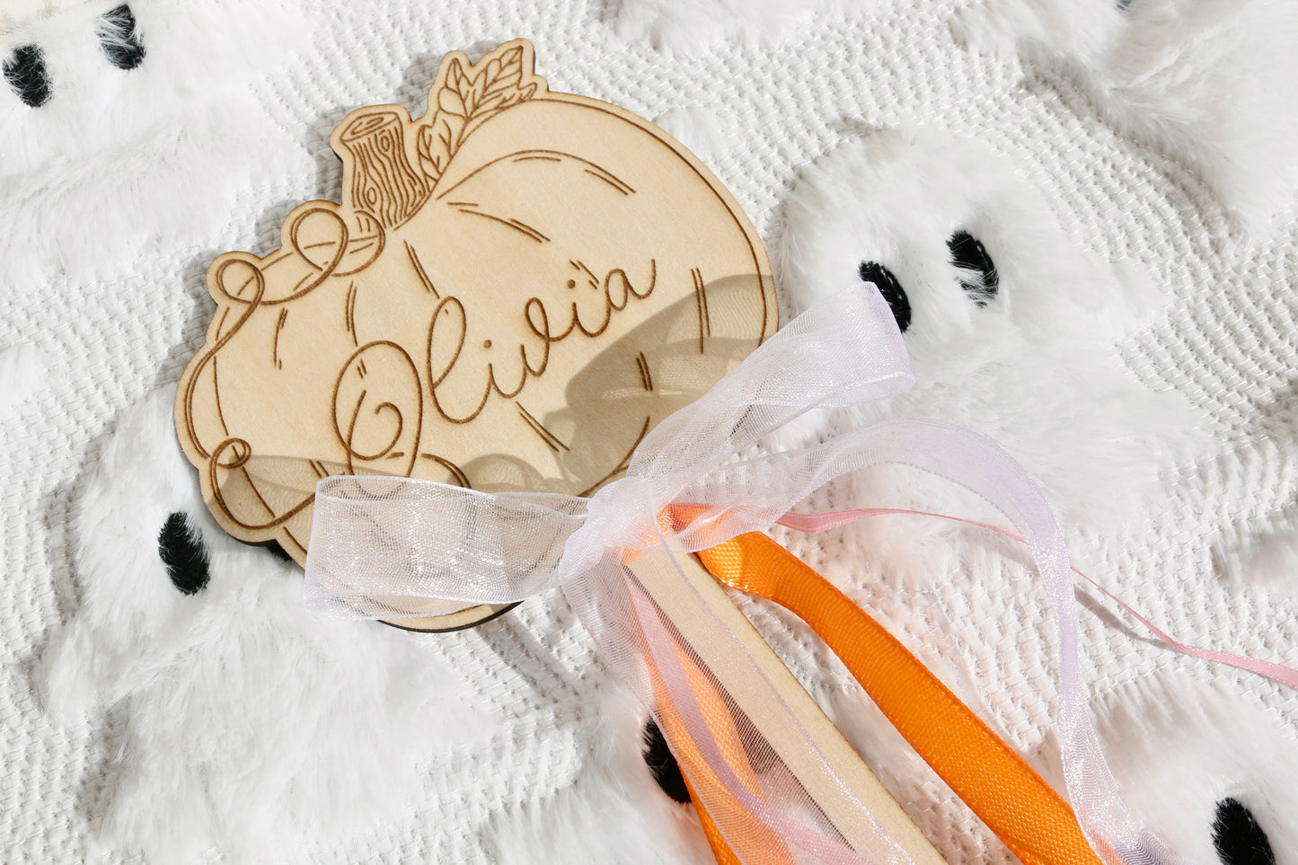 Personalised Pumpkin Wand