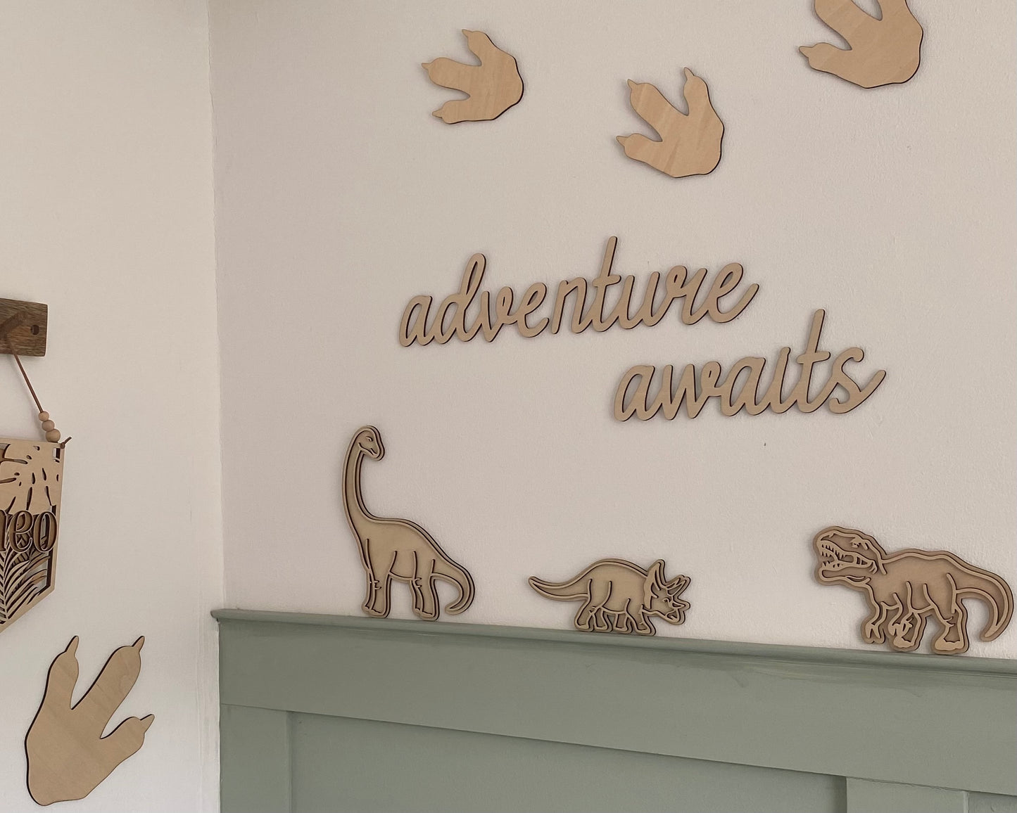 Custom Wooden Phrase | Nursery Decor | Children's Room | Playroom | Wall Decor | Personalised Gift |
