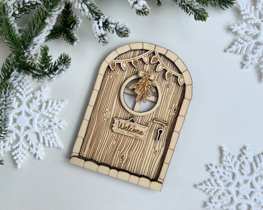 Non Personalised Fairy/Elf Door | Wooden Door | Miniature