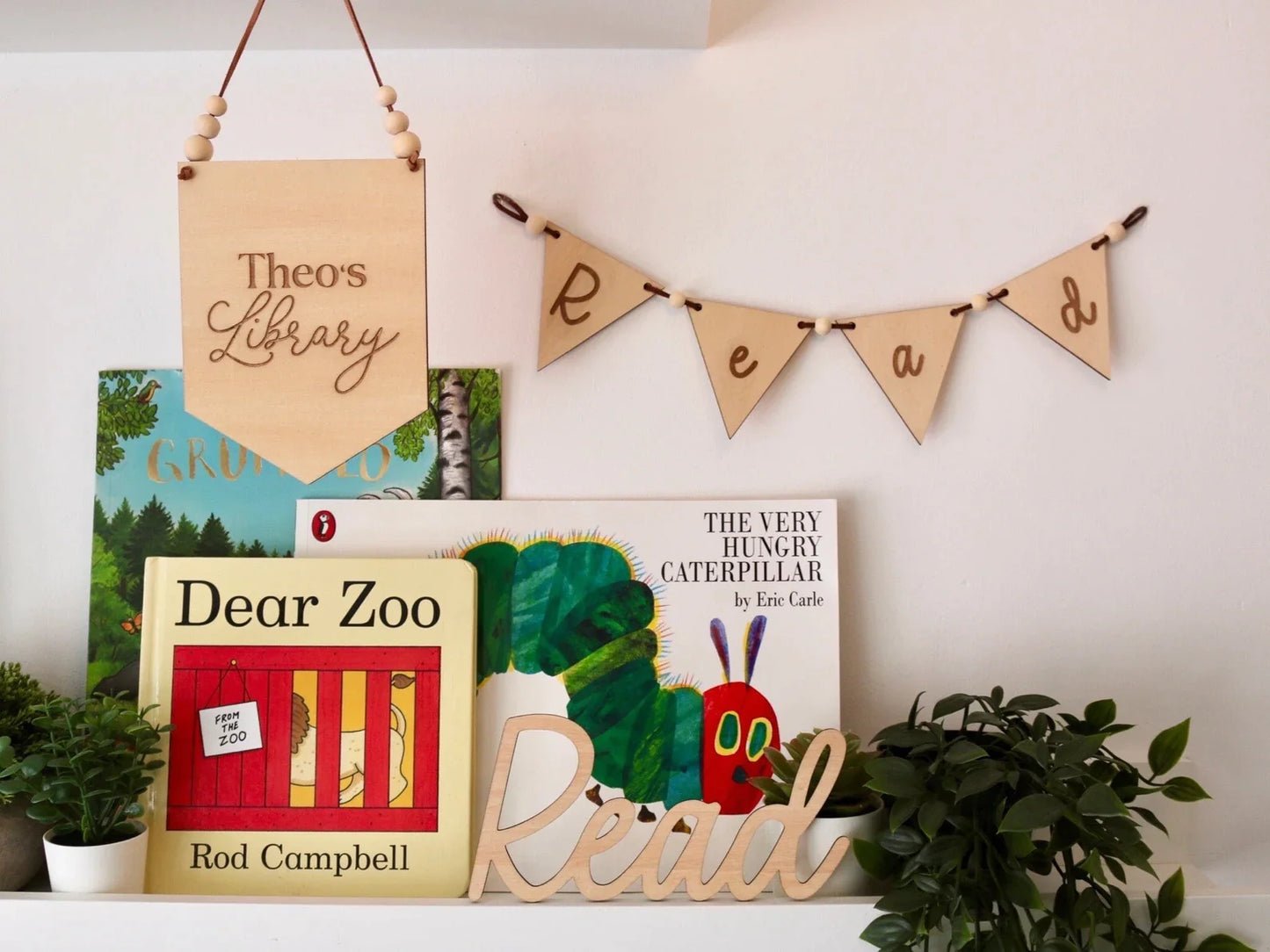 Personalised Wooden Pennant Bunting