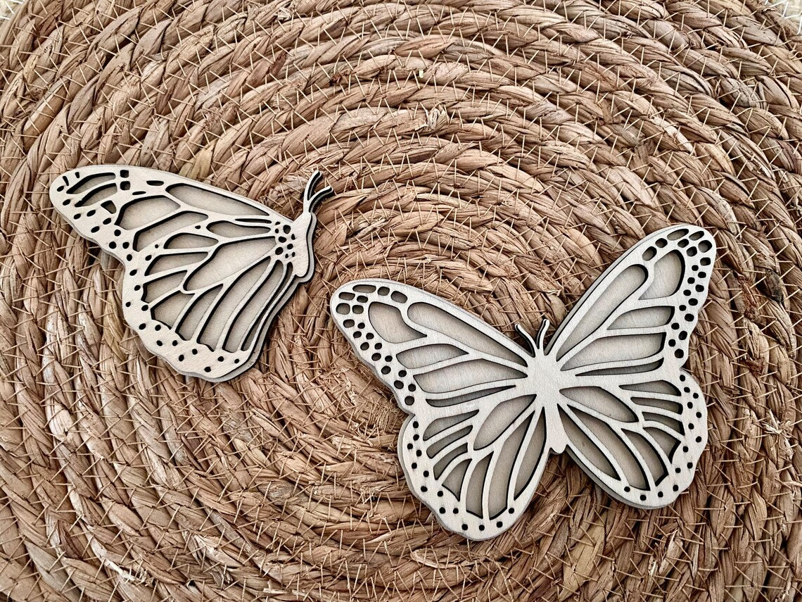 Set of 2 Butterflies