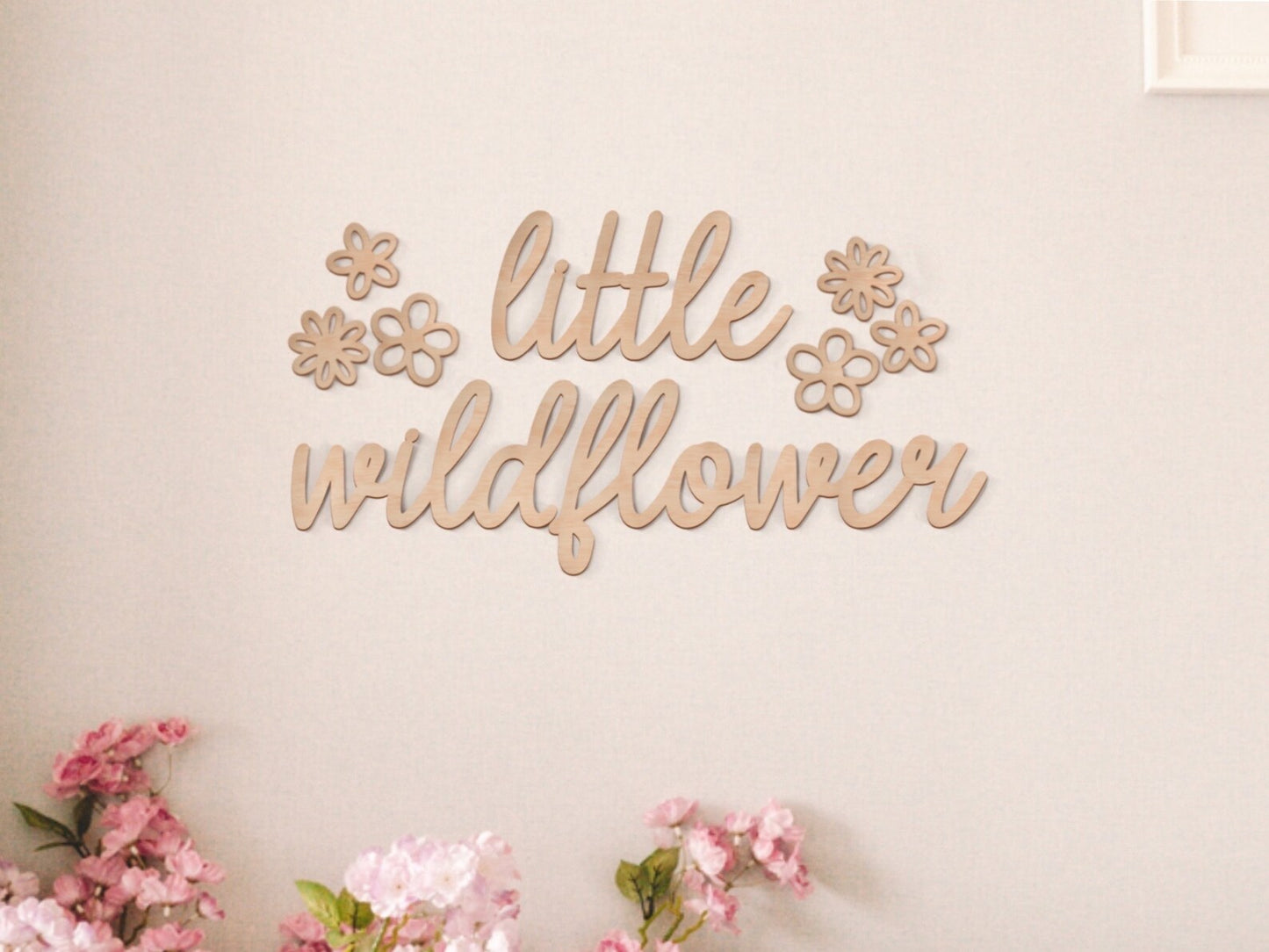 Custom Wooden Phrase | Nursery Decor | Children's Room | Playroom | Wall Decor | Personalised Gift |